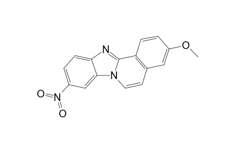 3-Methoxy-9-nitro-benzimidazolo[2,1-a]isoquinoline