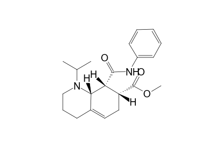 (7R,8R,8aR)-1-isopropyl-8-(phenylcarbamoyl)-3,4,6,7,8,8a-hexahydro-2H-quinoline-7-carboxylic acid methyl ester