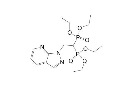 Tetraethyl (2-(1H-pyrazolo[3,4-b]pyridin-1-yl)ethane-1,1-diyl)bisphosphonate
