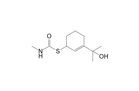 S-[3-(1-Hydroxy-1-methylethyl)cyclohex-2-enyl] N-methylmonothiocarbamate