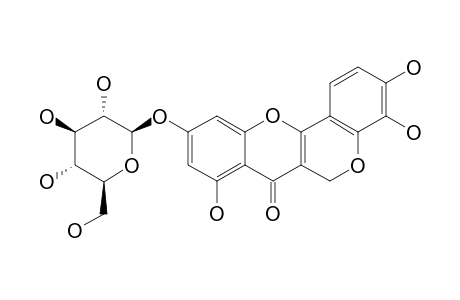 ISOOPHIOGLONIN_7-O-BETA-D-GLUCOPYRANOSIDE