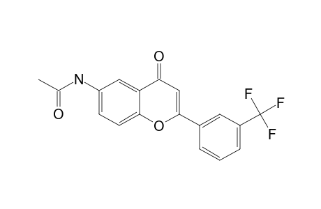 6-ACETYLAMINO-3'-(TRIFLUOROMETHYL)-FLAVONE