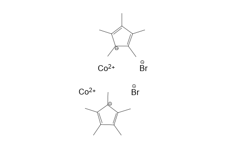 Di-mu-bromo-Bis[(1,2,3,4,5-pentamethylcyclopentadienyl)cobalt]