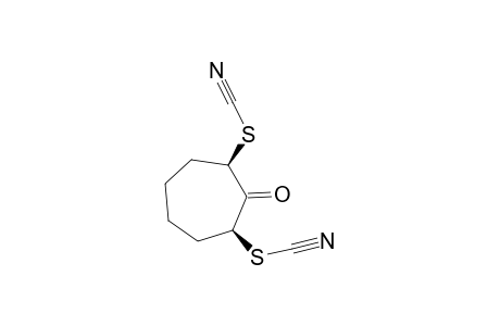CIS-2,7-DITHIOCYANATOCYCLOHEPTANONE