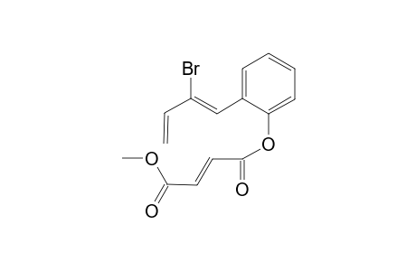Methyl (2-(2'-bromo-1' E,3'-butadienyl)phenyl)-2(E)-butenedioate