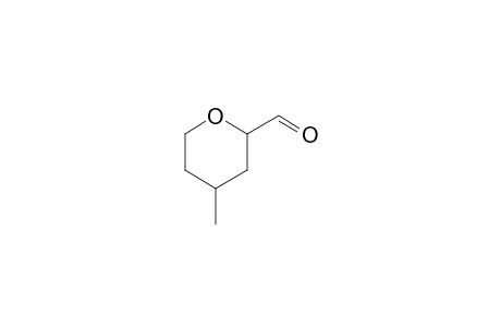 4-methyltetrahydro-2H-pyran-2-carbaldehyde