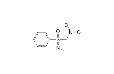 (N-methyl-S-(nitromethyl)sulfonimidoyl)benzene