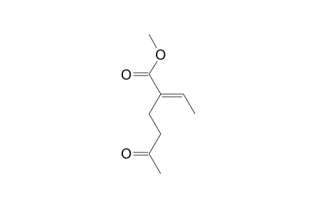 Methyl (2E)-2-ethylidene-5-oxohexanoate