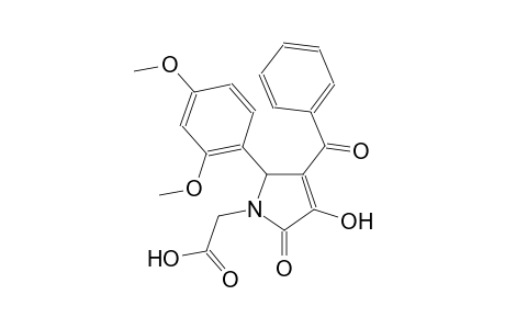 [3-benzoyl-2-(2,4-dimethoxyphenyl)-4-hydroxy-5-oxo-2,5-dihydro-1H-pyrrol-1-yl]acetic acid