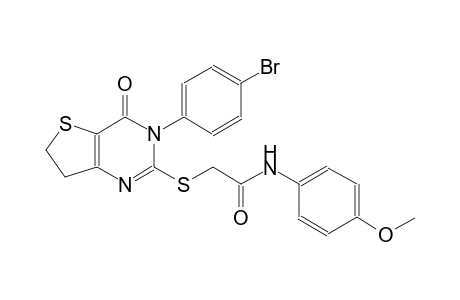 acetamide, 2-[[3-(4-bromophenyl)-3,4,6,7-tetrahydro-4-oxothieno[3,2-d]pyrimidin-2-yl]thio]-N-(4-methoxyphenyl)-