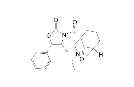 (1'S,5'S,4R,5S)-3-(3'-Ethyl-9'-oxo-3'-azabicyclo[3.3.1]nonane-1'-carbonyl)-4-methyl-5-phenyloxazolidin-2-one