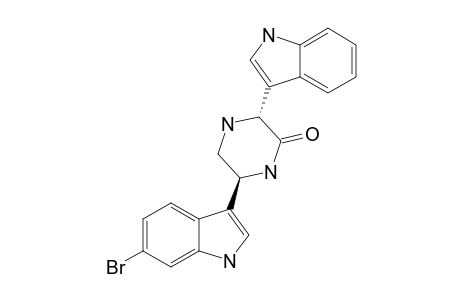 6'-Debromo-(trans)-3,4-dihydro-hamacanthin A