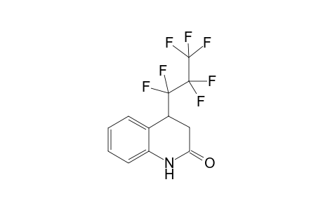 4-Heptafluoropropyl-3,4-dihydroquinolin-(1H)-2-one