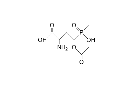 DL-O-Acetyl-4-(hydroxy-<methyl>-phosphinyl)-homoserine