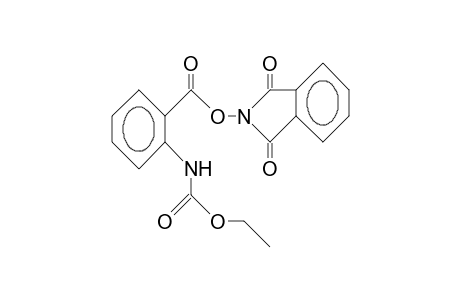 N-(2-Phthalimidoyloxycarbonyl-phenyl)-carbamic acid, ethyl ester