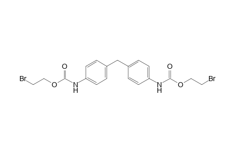Carbanilic acid, 4,4'-methylenedi-, bis(2-bromoethyl) ester