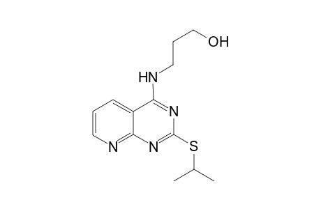 2-(2-propylsulfanyl)-N-(3-hydroxypropyl)pyrido[2,3-d]pyrimidine-4-amine