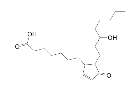 7-(2-(3-hydroxyoctyl)-3-oxo-4-cyclopentenyl)heptanoic acid