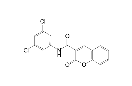 2H-Chromene-3-carboxamide, 2-oxo-N-(3,5-dichlorophenyl)-