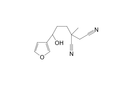 3-Cyano-6-(3'-furyl)-3-methylhexanitrile