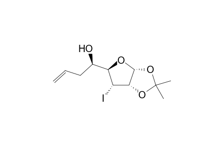 3,6-Dideoxy-3-iodo-6-C-vinyl-1,2-O-isopropylidene-.alpha.,D-allo-furanose