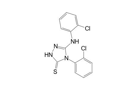 4-(2-Chloro-phenyl)-5-(2-chlorophenylamino)-1,2,4-triazol-3-thione