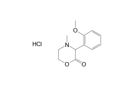 4-Methyl-3-(2-methoxyphenyl)morpholin-2-one hydrochloride