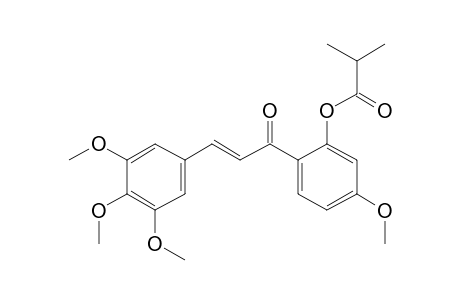 2'-Hydroxy-3,4,4',5-tetramethoxychalcone, 2-methylpropionate