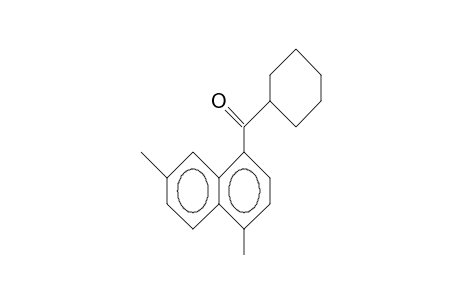 1-Cyclohexylcarbonyl-4,7-dimethyl-naphthalene