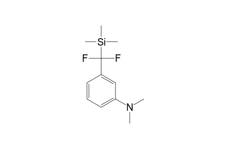 1-[Difluoro(trimethylsilyl)methyl]-3-(dimethylamino)benzene