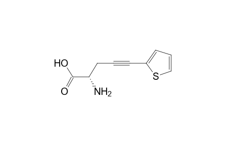 (S)-2-Amino-5-[thiophen-2-yl]pent-4-ynoic acid