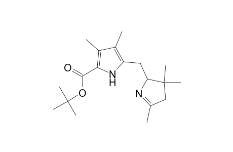 1H-Pyrrole-2-carboxylic acid, 5-[(3,4-dihydro-3,3,5-trimethyl-2H-pyrrol-2-yl)methyl]-3,4-dimethyl-, 1,1-dimethylethyl ester