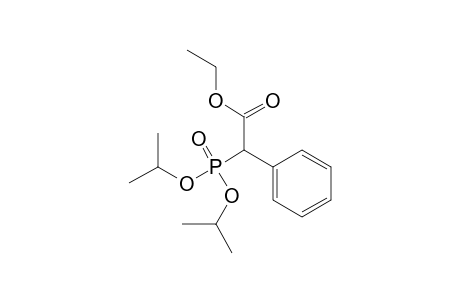 Benzeneacetic acid, .alpha.-[bis(1-methylethoxy)phosphinyl]-, ethyl ester