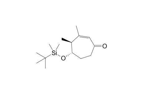 (4S,5S)-5-[(t-Butyl)dimethylsilyloxy]-3,4-dimethylcyclohept-2-en-1-one