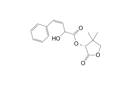 4,4-Dimethyl-2-oxo-tetrahydrofur-3-yl 2-hydroxy-4-phenylbut-3-enoate