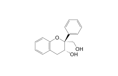 trans-2-hydroxymethylflavan-3-ol