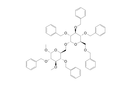METHYL-2,4-DI-O-BENZYL-3-O-METHYL-6-O-(2,3,4,6-TETRA-O-BENZYL-ALPHA-D-GLUCOPYRANOSYL)-ALPHA-D-GLUCOPYRANOSIDE