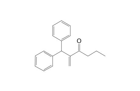 2-Benzhydryl-1-hexen-3-one