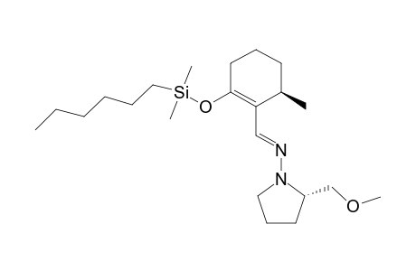 (2S)-1-[[(1R)-3-[(Dimethylthexylsilyl)oxy]-1-methyl-2-cyclohexenyl]methylene]amino]-2-(methoxymethyl)pyrrolidine