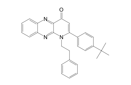 2-(4-tert-Butylphenyl)-1-phenethylpyrido[2,3-b]quinoxalin-4(1H)-one