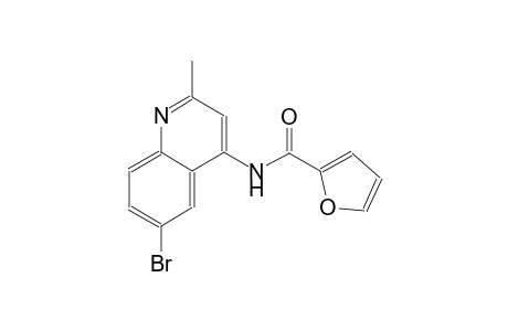 2-furancarboxamide, N-(6-bromo-2-methyl-4-quinolinyl)-
