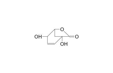 exo-1,4-Dihydroxy-6-oxa-bicyclo(3.2.1)oct-2-en-7-one