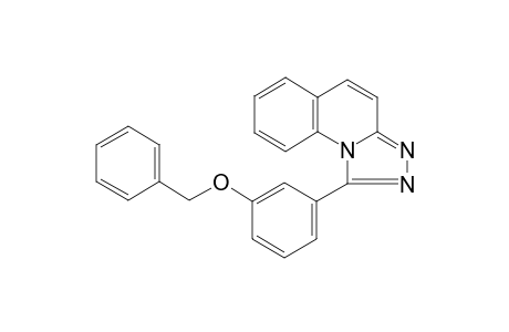 1-(3-benzoxyphenyl)-[1,2,4]triazolo[4,3-a]quinoline