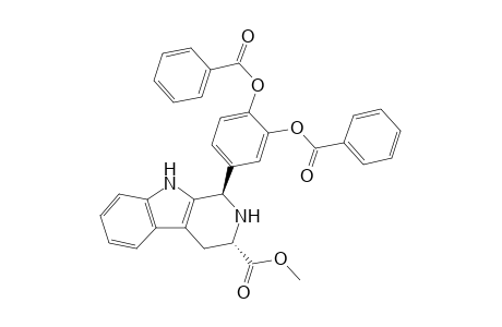 (1R,3S)-Methyl 1-(3,4-dibenzoyloxyphenyl)-1,2,3,4-tetrahydro-9H-pyrido[3,4-b]indole-3-carboxylate