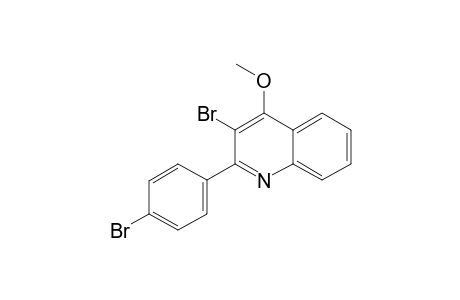 2-(4'-BROMOPHENYL)-3-BROMO-4-METHOXYQUINOLINE