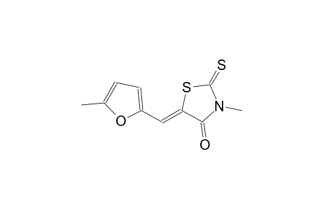 (5Z)-3-methyl-5-[(5-methyl-2-furyl)methylene]-2-thioxo-1,3-thiazolidin-4-one