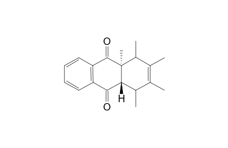 7-trans-1,2,3,4,9a-pentamethyl-1,4,4a,9,9a,10-hexahydroanthracene-9,10-dione