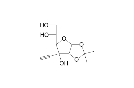 3-C-Ethynyl-1,2-O-isopropylidene-.alpha.,D-allo-furanose