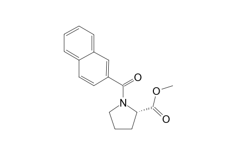 Methyl (2S)-N-(2-Naphthoyl)pyrrolidin-2-carboxylate