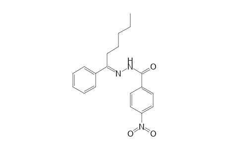 4-Nitro-N'-[(E)-1-phenylhexylidene]benzohydrazide